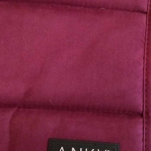 Anky " New Maroon" full dressage pad and polos. Both new with tags. - Picture 4 of 5